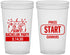 Custom Bachelor Party 22 oz Translucent Cups - Video Games | 40018