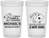 Custom Bachelor Party 22 oz Translucent Cups - Las Vegas | 40025