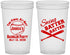 Custom Bachelor Party 22 oz Translucent Cups - Baseball | 40038
