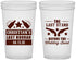 Custom Bachelor Party 22 oz Translucent Cups - Last Stand | 40046