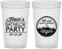Custom Bachelor Party 22 oz Translucent Cups - Last Vegas | 40060