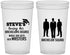 Custom Bachelor Party 22 oz Translucent Cups - Squad | 40068