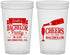 Custom Bachelor Party 22 oz Translucent Cups - Cheers | 40072