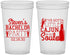 Custom Bachelor Party 22 oz Translucent Cups - Cajun In My Soul | 40078