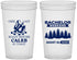 Custom Bachelor Party 22 oz Translucent Cups - Camping | 40079