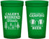 Custom Bachelor Party 22 oz Translucent Cups - Camping | 40091