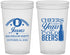 Custom Bachelor Party 22 oz Translucent Cups - Cheers | 40097