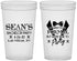 Custom Bachelor Party 22 oz Translucent Cups - Forma | 40098