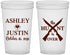 Custom Wedding 22 oz Translucent Cups - The Hunt Is Over | 412