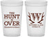 Custom Wedding 22 oz Translucent Cups - Monogram | 442