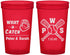 Custom Wedding 22 oz Translucent Cups - Baseball | 443