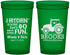 Custom Wedding 22 oz Translucent Cups - Tractor Hitchin | 448