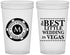 Custom Wedding 22 oz Translucent Cups - Las Vegas | 457