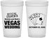 Custom Wedding 22 oz Translucent Cups - Las Vegas | 465