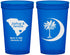 Custom Wedding 22 oz Translucent Cups - Palmetto Tree | 475