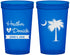 Custom Wedding 22 oz Translucent Cups - Palmetto Tree | 477
