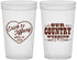 Custom Wedding 22 oz Translucent Cups - Country Wedding | 484