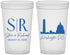 Custom Wedding 22 oz Translucent Cups - Washington Dc | 500