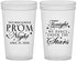 Custom Prom 22 oz Translucent Cups - Tonight We Dance | 50000