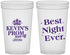 Custom Prom 22 oz Translucent Cups - Send Off | 50009