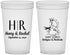 Custom Wedding 22 oz Translucent Cups - Antigua And Barbuda | 502