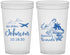 Custom Wedding 22 oz Translucent Cups - Bermuda | 513