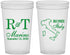 Custom Wedding 22 oz Translucent Cups - Italy | 514
