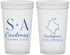 Custom Wedding 22 oz Translucent Cups - Colombia | 516