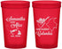 Custom Wedding 22 oz Translucent Cups - Colombia | 517