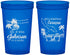 Custom Wedding 22 oz Translucent Cups - Curacao | 521