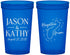 Custom Wedding 22 oz Translucent Cups - Guam | 526