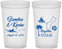 Custom Wedding 22 oz Translucent Cups - Guam | 527
