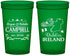 Custom Wedding 22 oz Translucent Cups - Ireland | 529