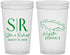 Custom Wedding 22 oz Translucent Cups - Jamaica | 530