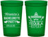 Custom Bachelorette 22 oz Translucent Cups - Fiesta Siesta Tequila Repeat | 60000