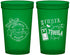 Custom Bachelorette 22 oz Translucent Cups - Fiesta Siesta Tequila Repeat | 60004