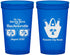 Custom Bachelorette 22 oz Translucent Cups - Beach | 60010