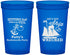 Custom Bachelorette 22 oz Translucent Cups - Lets Get Ship Wrecked | 60011