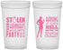 Custom Bachelorette 22 oz Translucent Cups - Raising A Little Hell | 60020