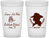 Custom Bachelorette 22 oz Translucent Cups - Last Rodeo | 60022