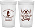 Custom Bachelorette 22 oz Translucent Cups - One Last Ride | 60024