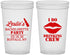 Custom Bachelorette 22 oz Translucent Cups - I Do Drinking Team | 60031