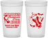 Custom Bachelorette 22 oz Translucent Cups - Last Walk | 60032