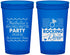 Custom Bachelorette 22 oz Translucent Cups - Rocking The River | 60033