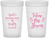 Custom Bachelorette 22 oz Translucent Cups - Future Mrs | 60037