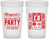 Custom Bachelorette 22 oz Translucent Cups - Video Games | 60039