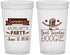 Custom Bachelorette 22 oz Translucent Cups - Cowgirl | 60040
