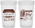 Custom Bachelorette 22 oz Translucent Cups - Boots And Bling | 60044