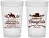 Custom Bachelorette 22 oz Translucent Cups - Saddle Up Cowgirls | 60045