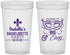 Custom Bachelorette 22 oz Translucent Cups - Mardi Gras | 60059